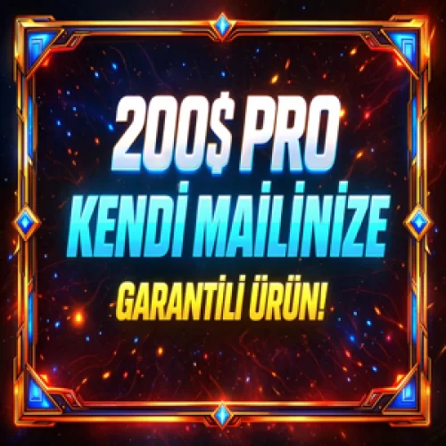  ⭐200$ PRO SÜRÜM⚡ CHATGPT 5.4 - 1 AY KENDİ HESABINIZA⚡